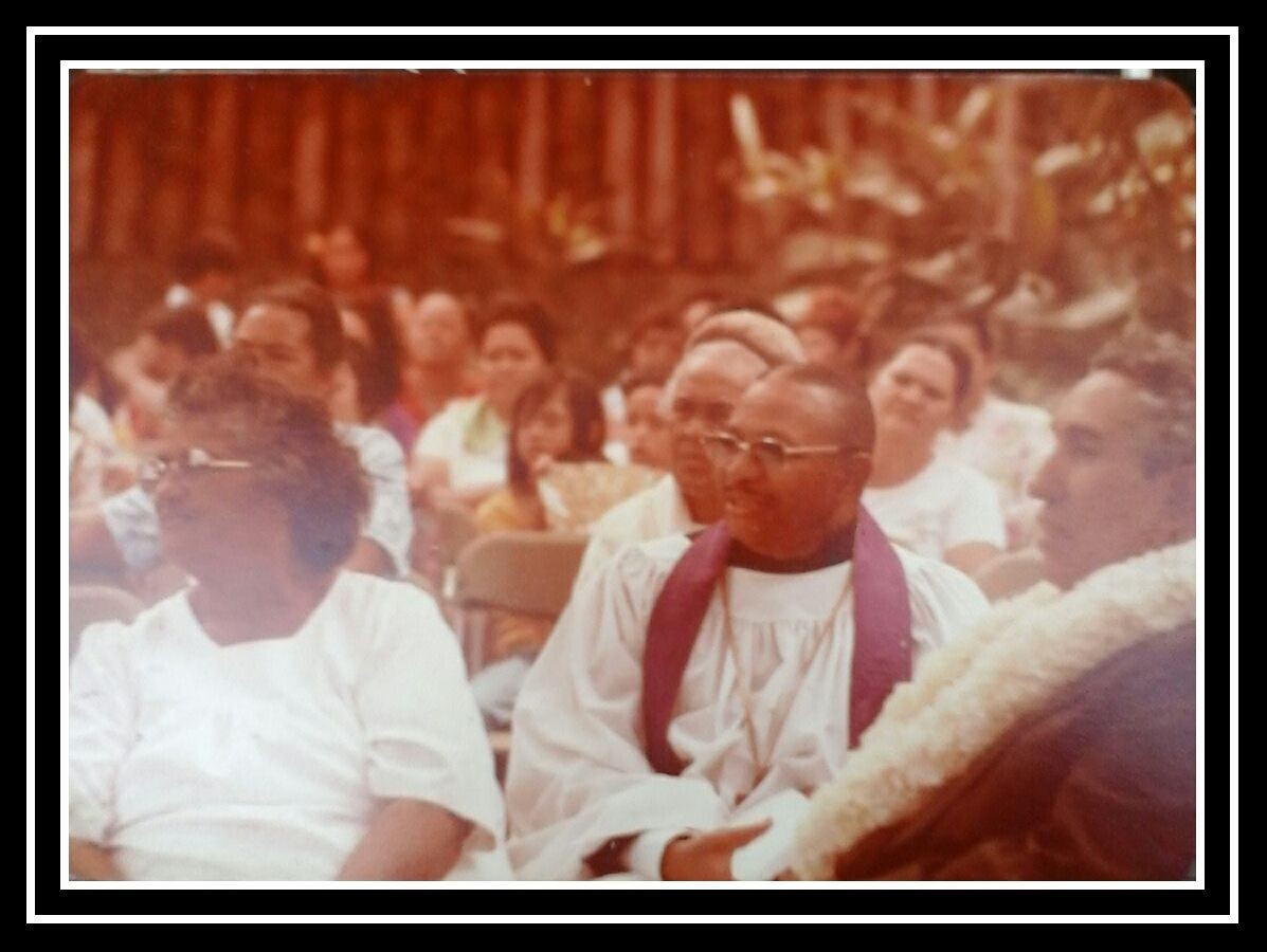 Three religious leaders at a Maui event